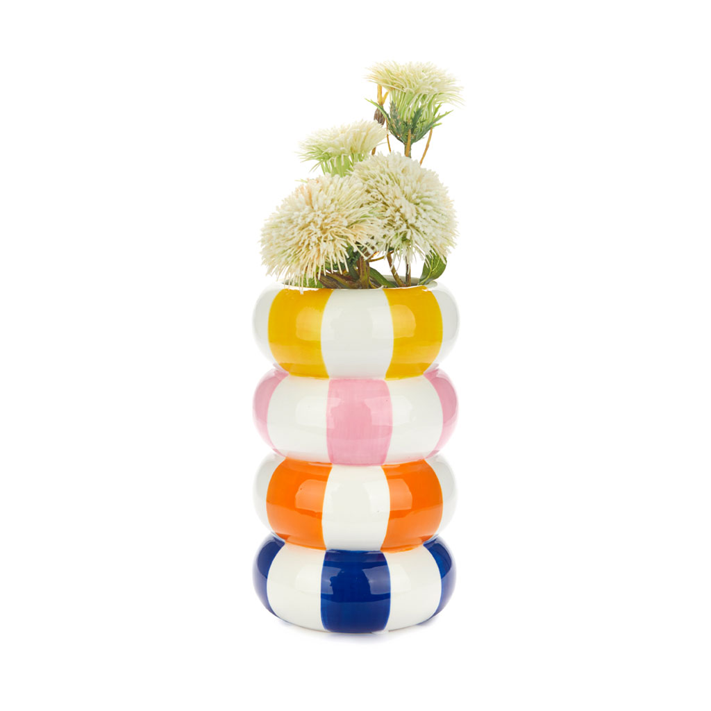 Keramikvas Floats.Flerfärgad 20 cm