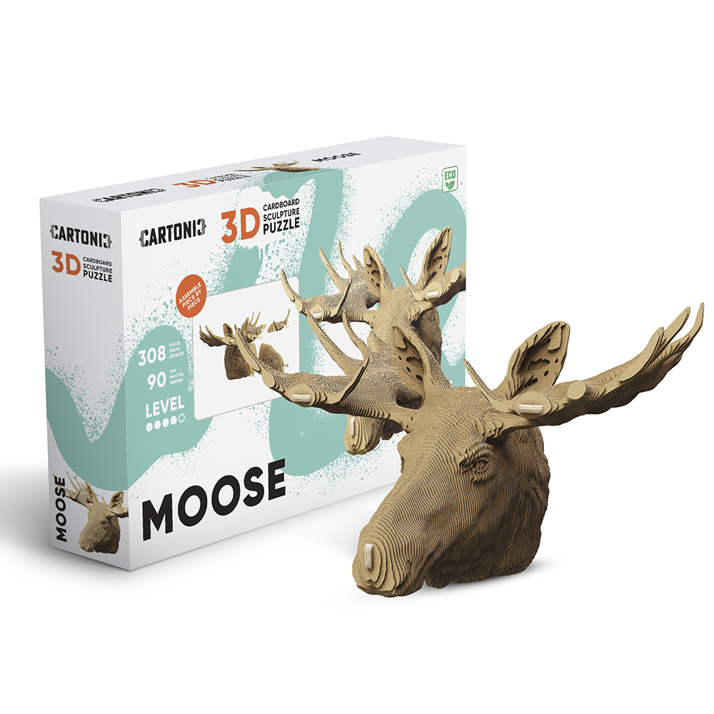 Cartonic 3D Puzzle Moose