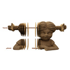 Cartonic 3D Puzzle Pippi Longstocking