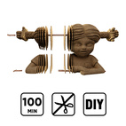 Cartonic 3D Puzzle Pippi Longstocking