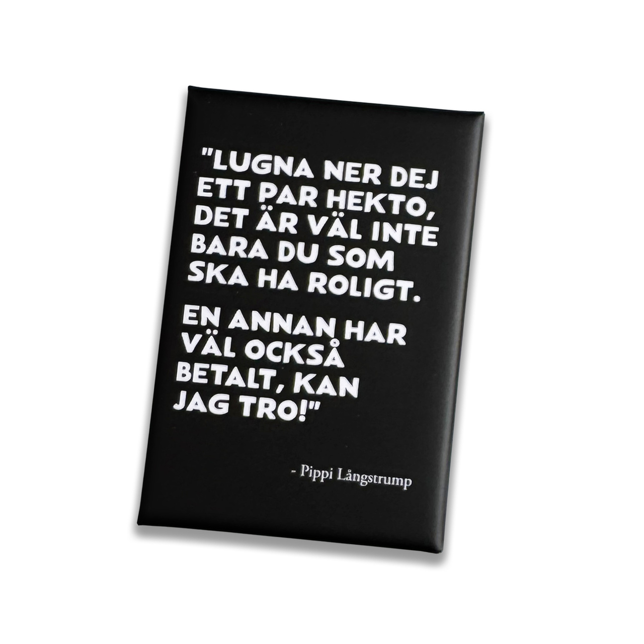 Magnet Citat Ett par Hekto , Svart