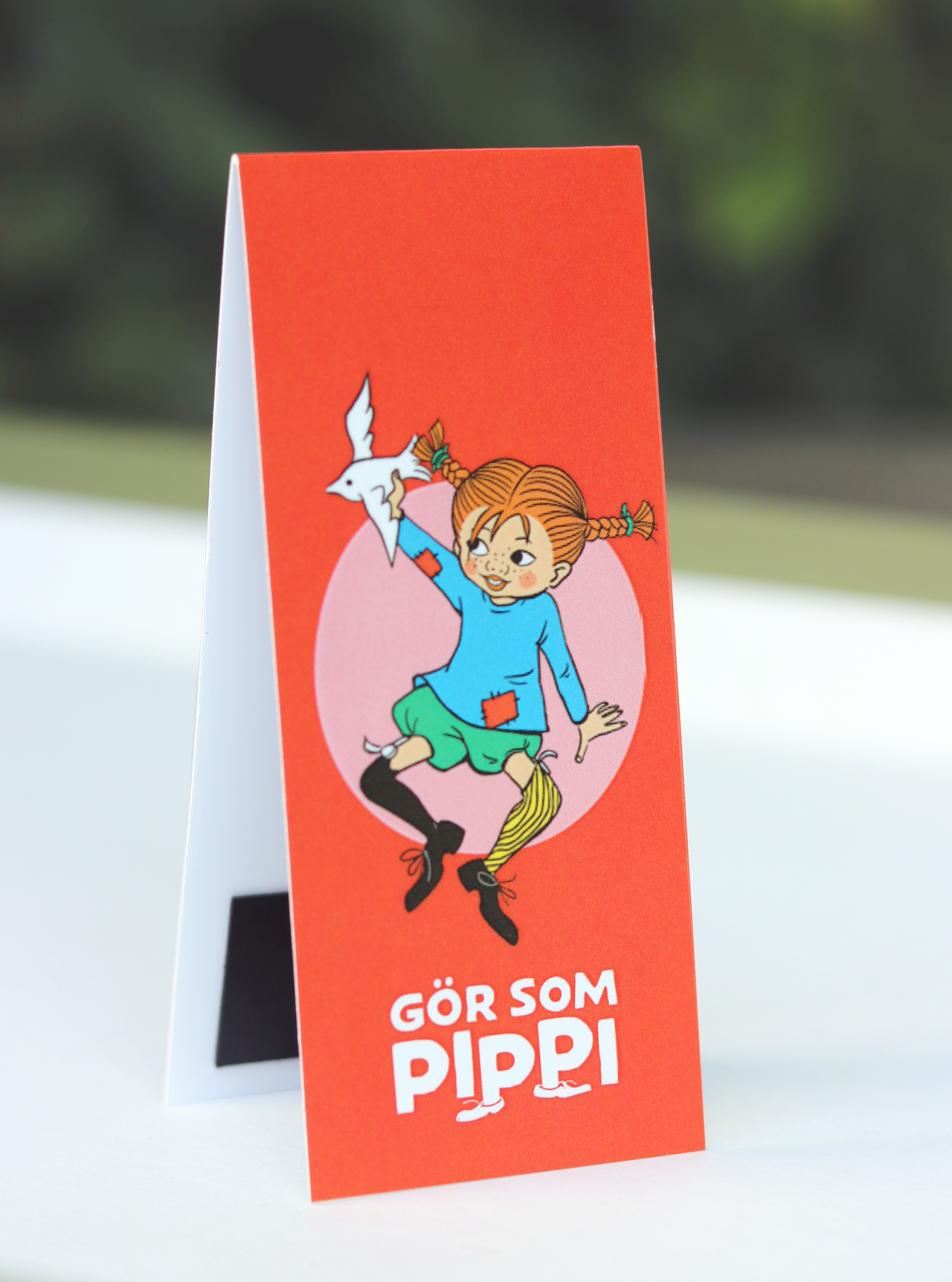 Magnetiskt bokmärke Gör som Pippi