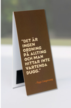 Magnetiskt bokmärke  Utan snus