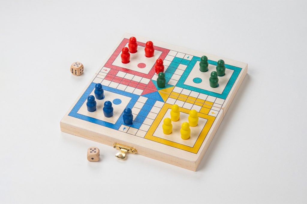 Spel på Språng- Ludo