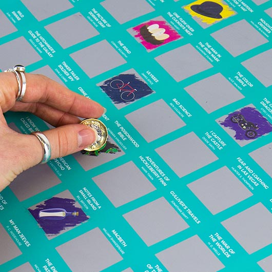 Scratch off bucket list books