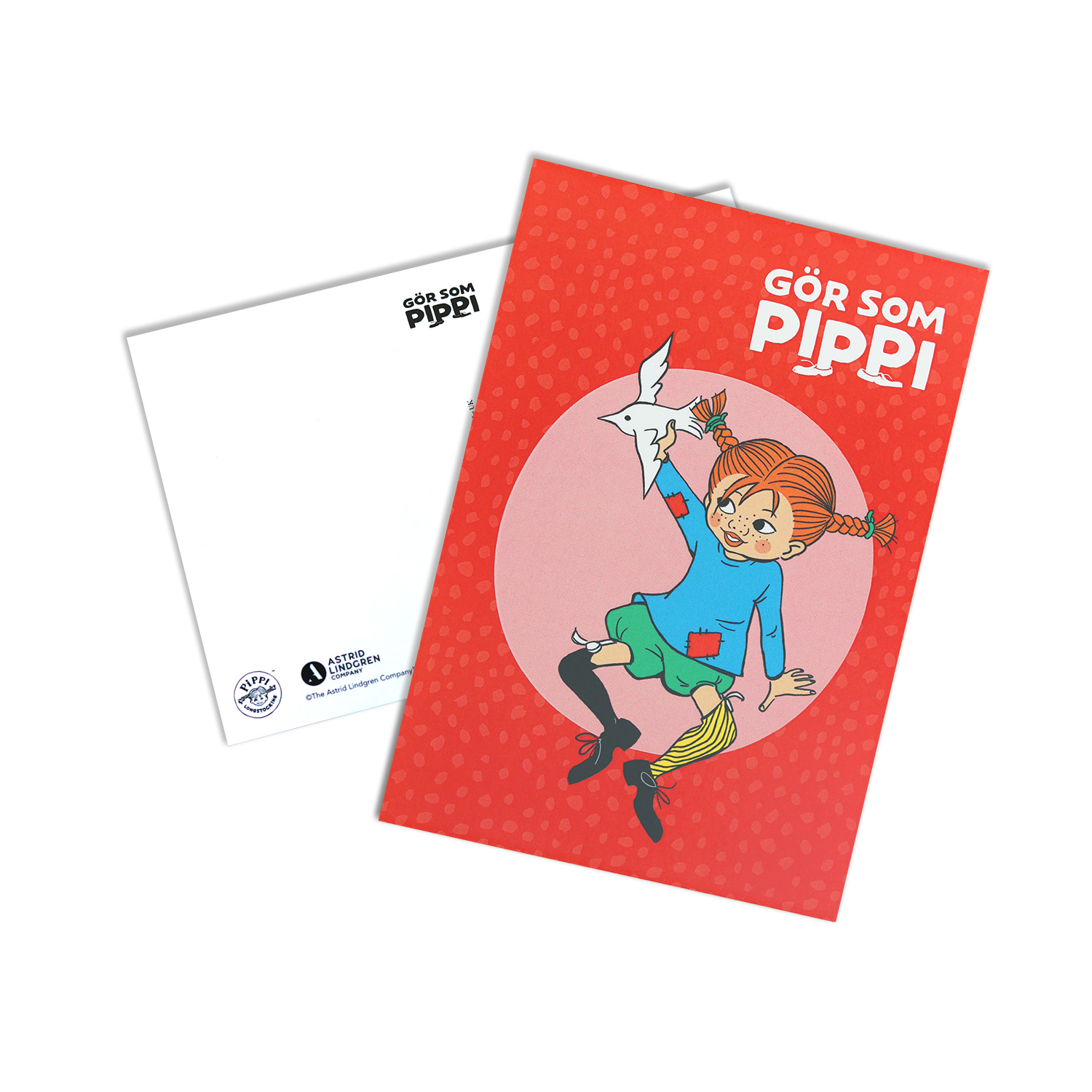 Vykort Gör som Pippi