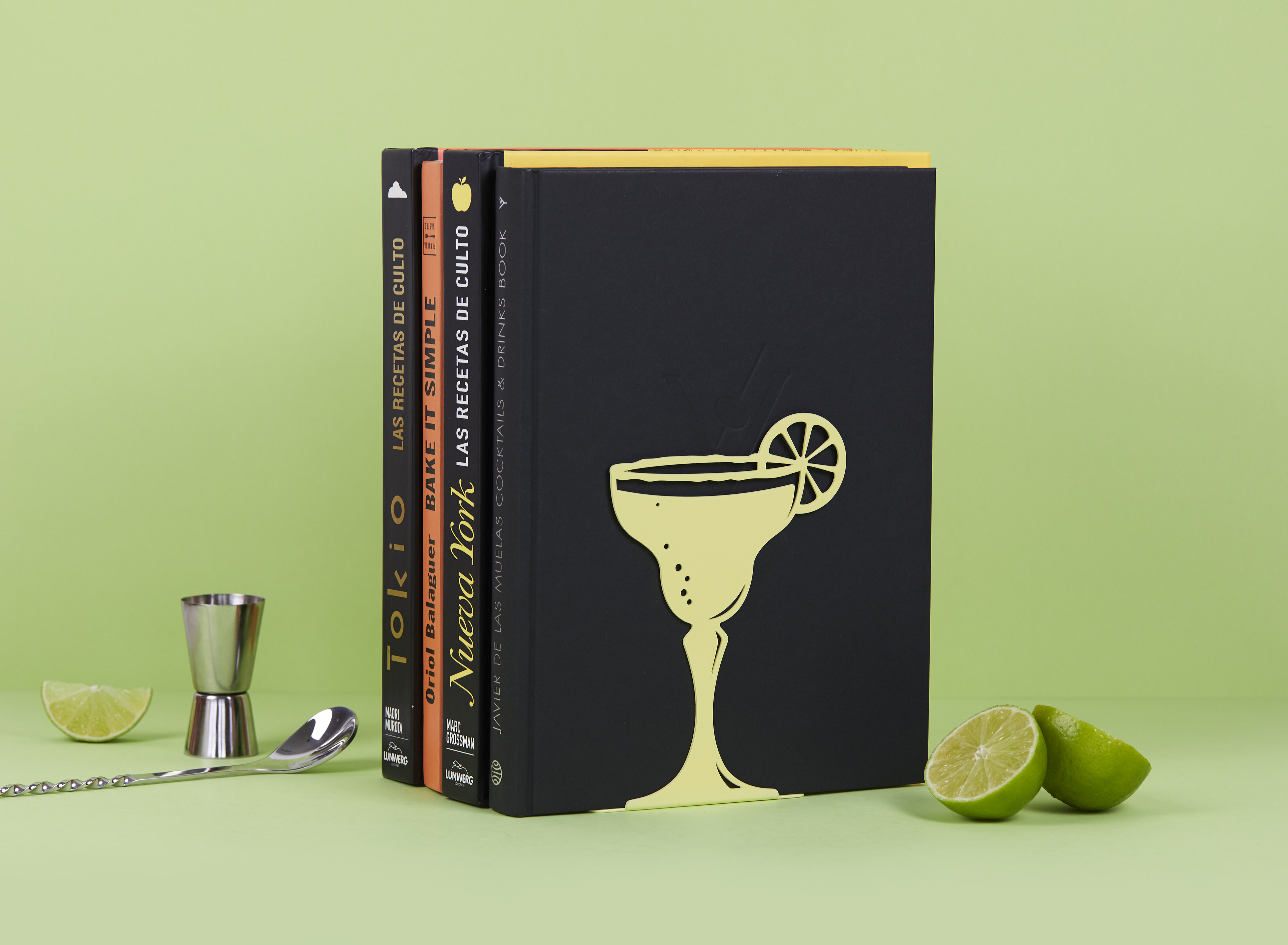 Bokstöd Cocktail. Lime