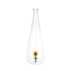 Flaska Botanical Solros 1,0l, Borosilikatglas