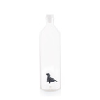 Flaska Atlantis, Grå Säl 1,2l, Borosilikatglas