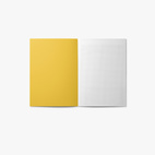 Skrivhäfte A6,Kungsfågel, rutiga sidor