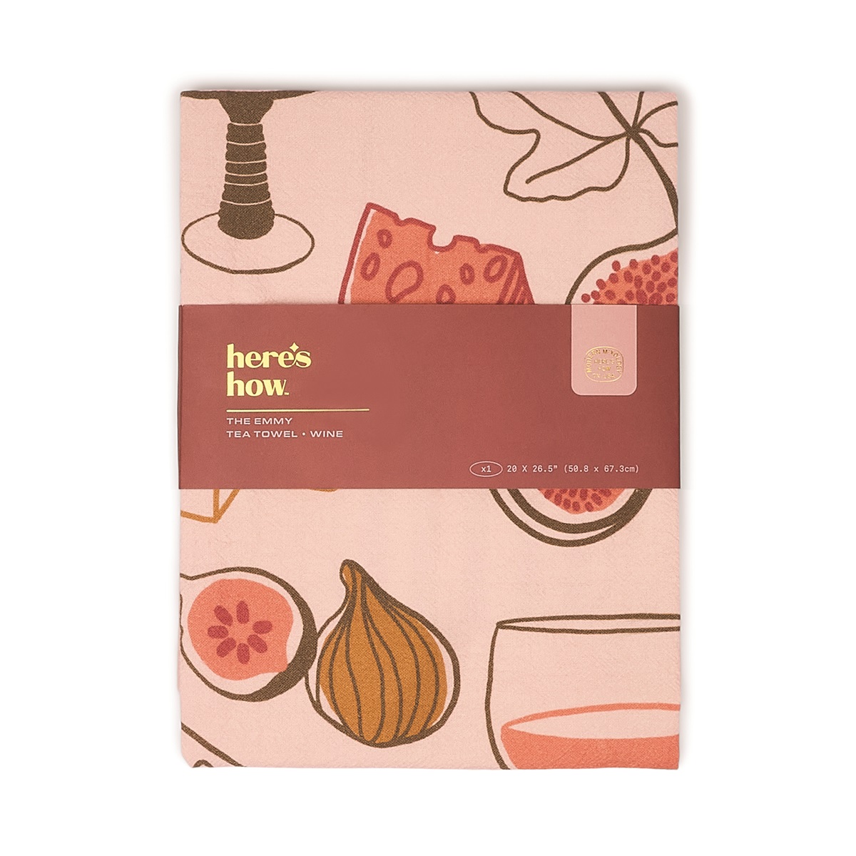 Kökshandduk Emmy - Wine