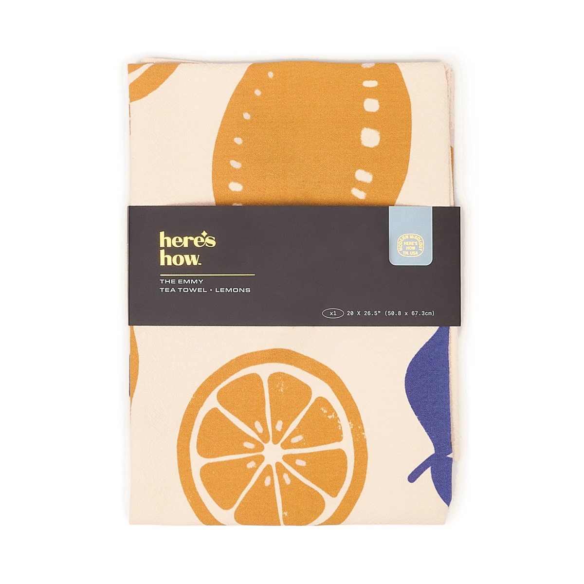 The Emmy Tea Towel - Lemons