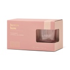 Glas Lowball The Scout - Set om 2- Rosa