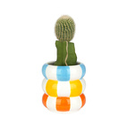 Blomkruka i keramik Floats,flerfärgad 12 cm
