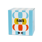 Blomkruka i keramik Floats,flerfärgad 12 cm