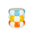 Blomkruka i keramik Floats,flerfärgad 12 cm