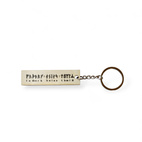 Tränyckelring rektangulär.  Runor