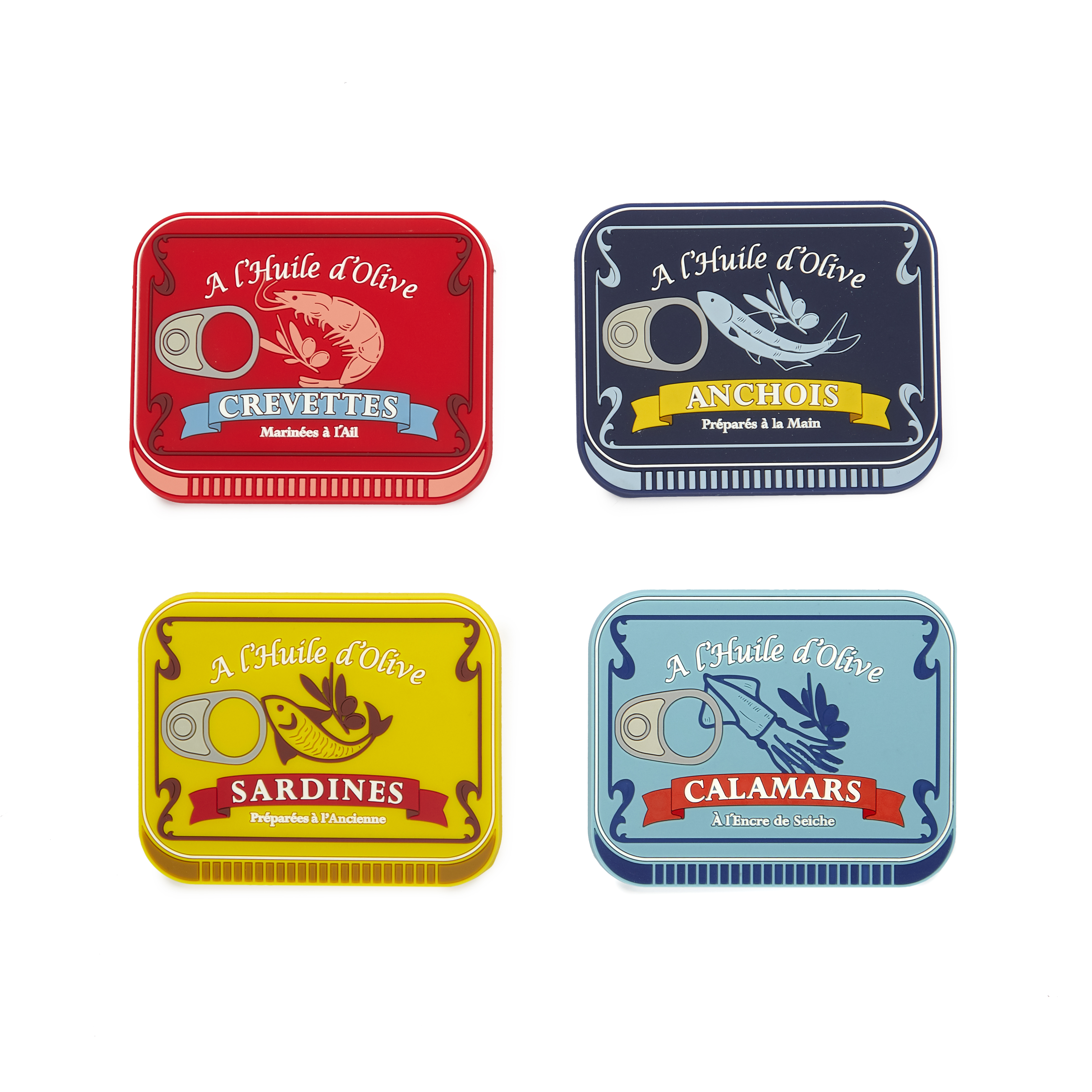 Coasters Conserverie Set of 4