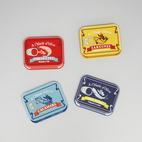 Glasunderlägg Conserverie Set om 4