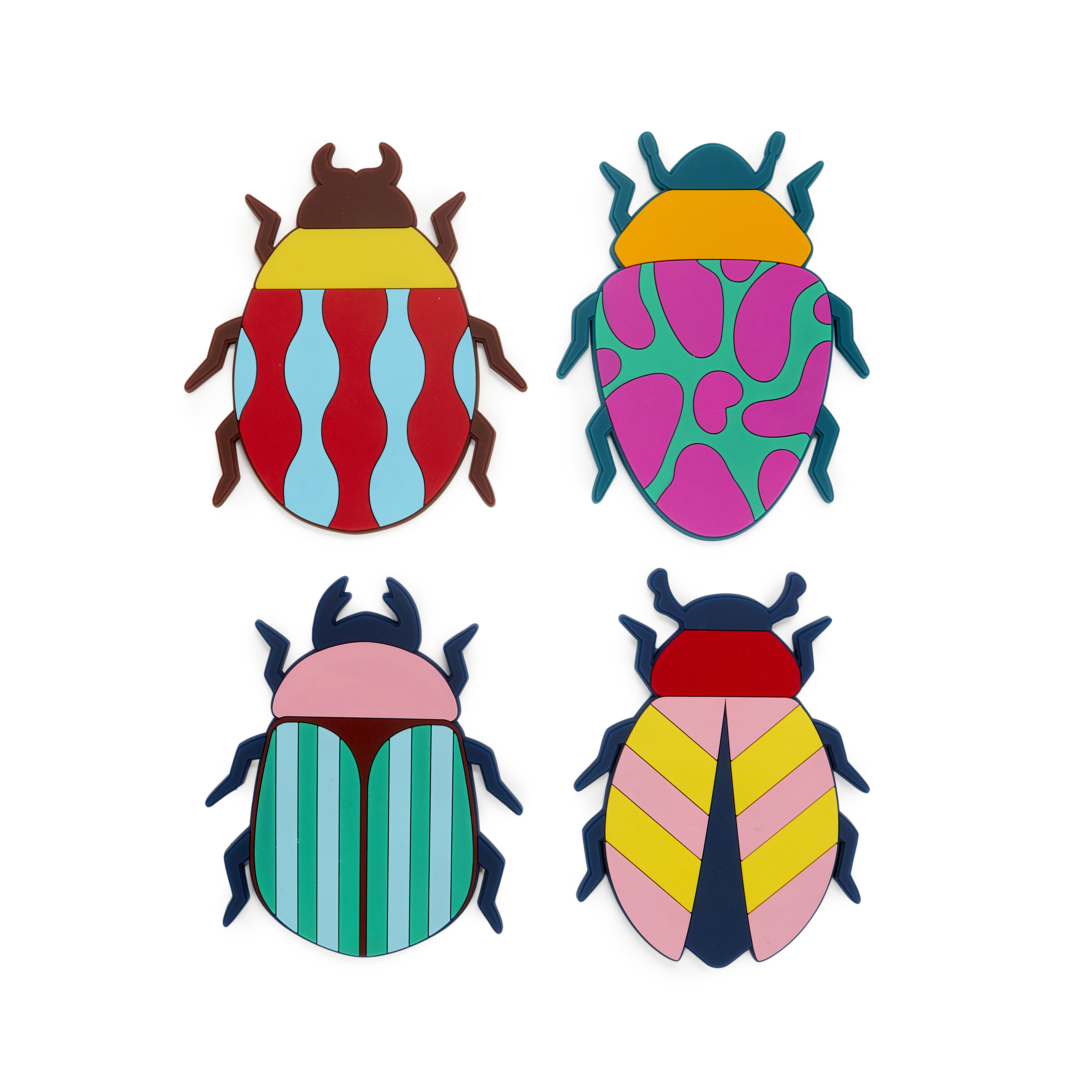 Coasters The Beetles, set of 4