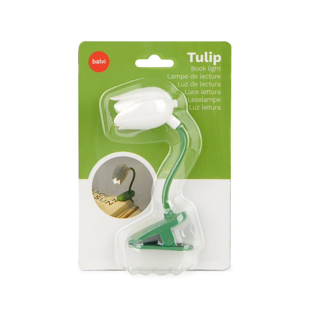 Läslampa Tulpan, Vit