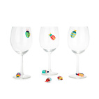 Glasmarkörer The Beetles, Set om 8