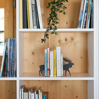 Bokstöd Älg, Svart Metall