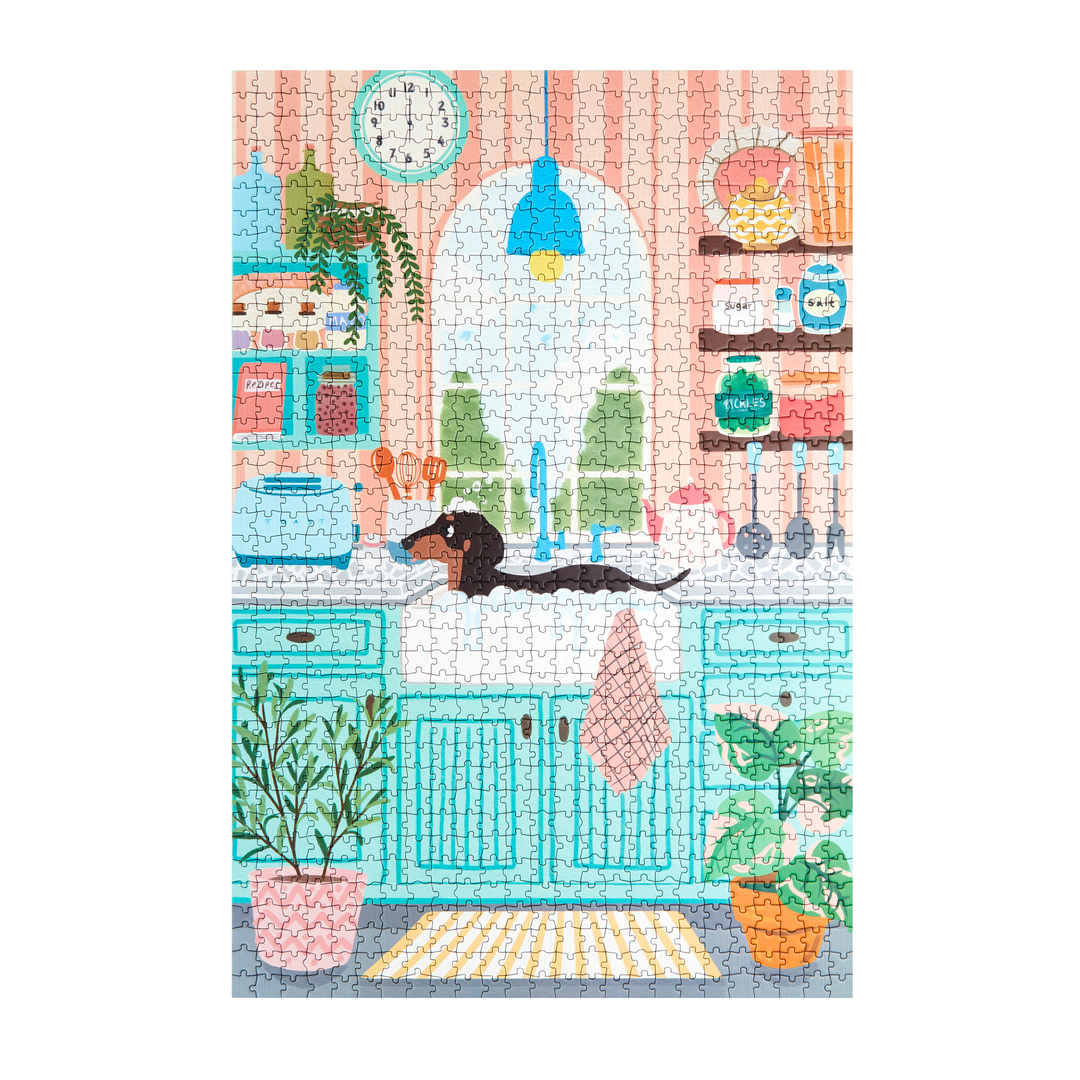 Pussel Bubbe Bath, 1000 bitar