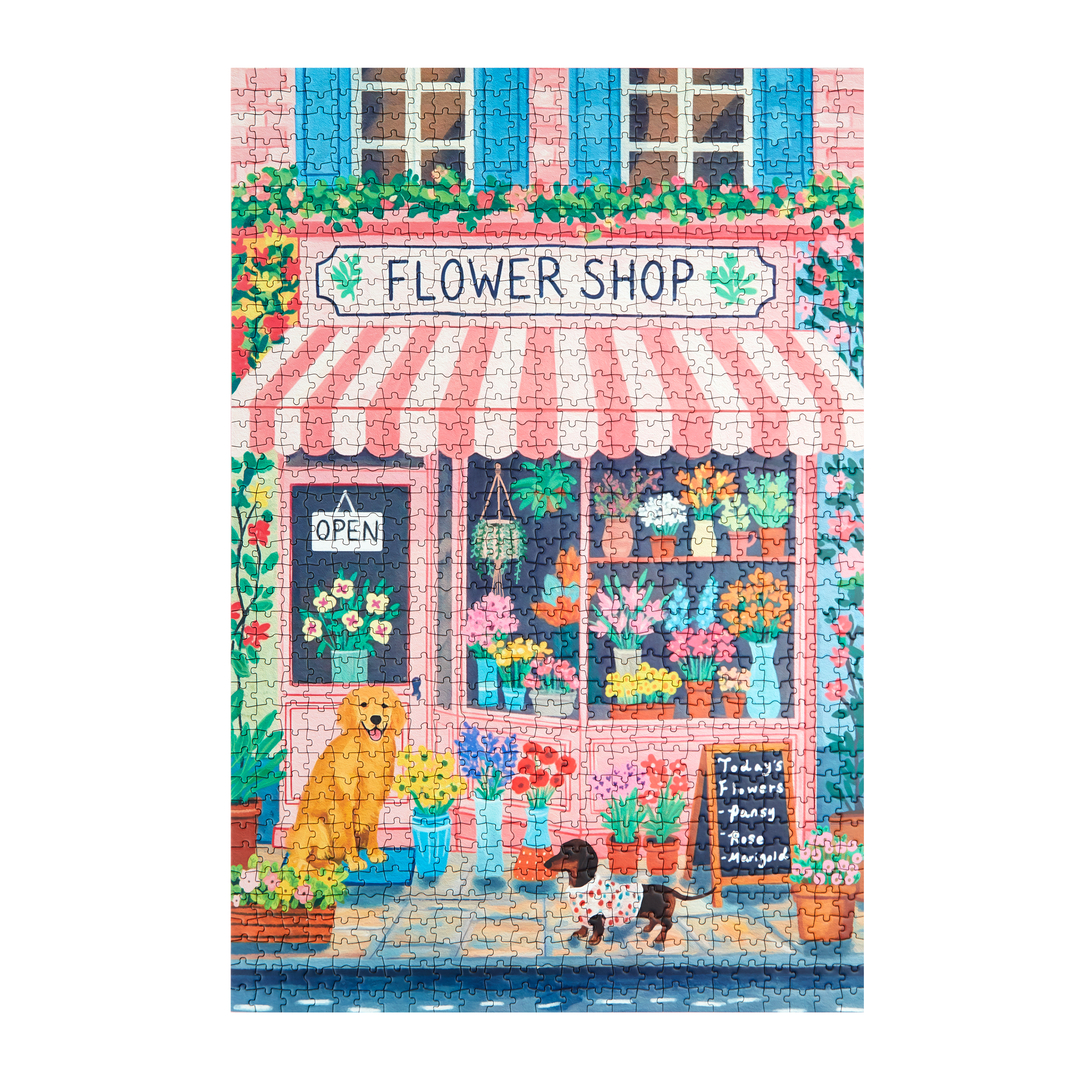 Jigsaw Puzzle Flower Shop 1000 pieces