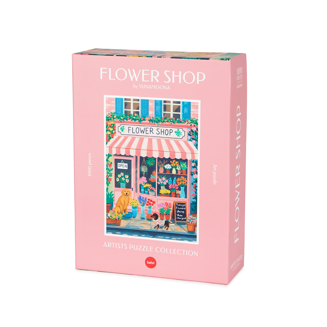Jigsaw Puzzle Flower Shop 1000 pieces