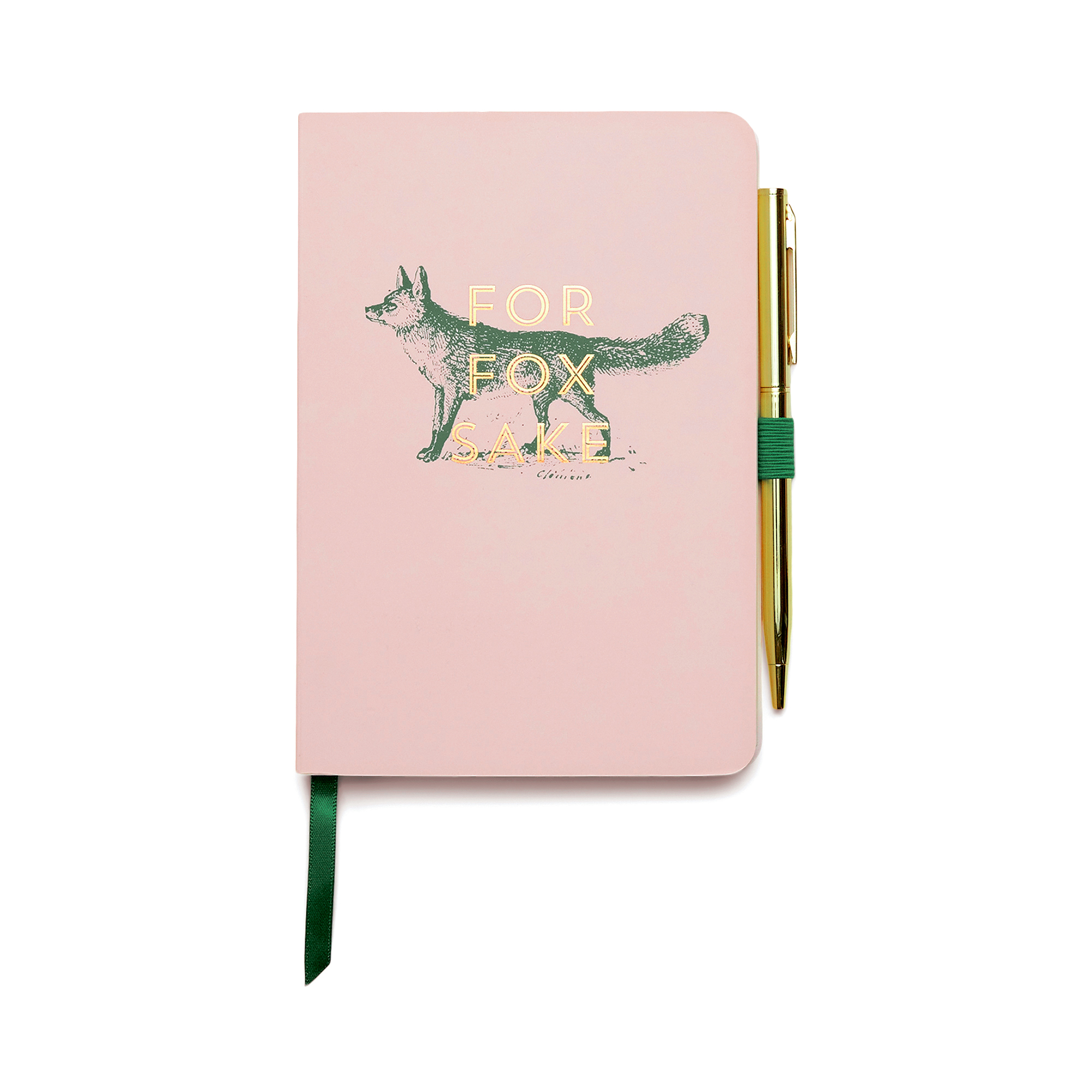 Notebook with Pen- For Fox Sake