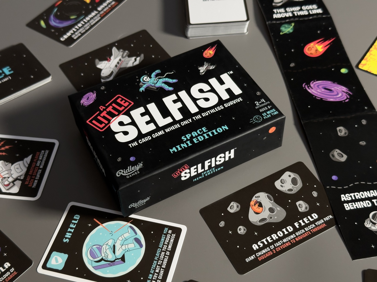Spel Mini Selfish Rymden