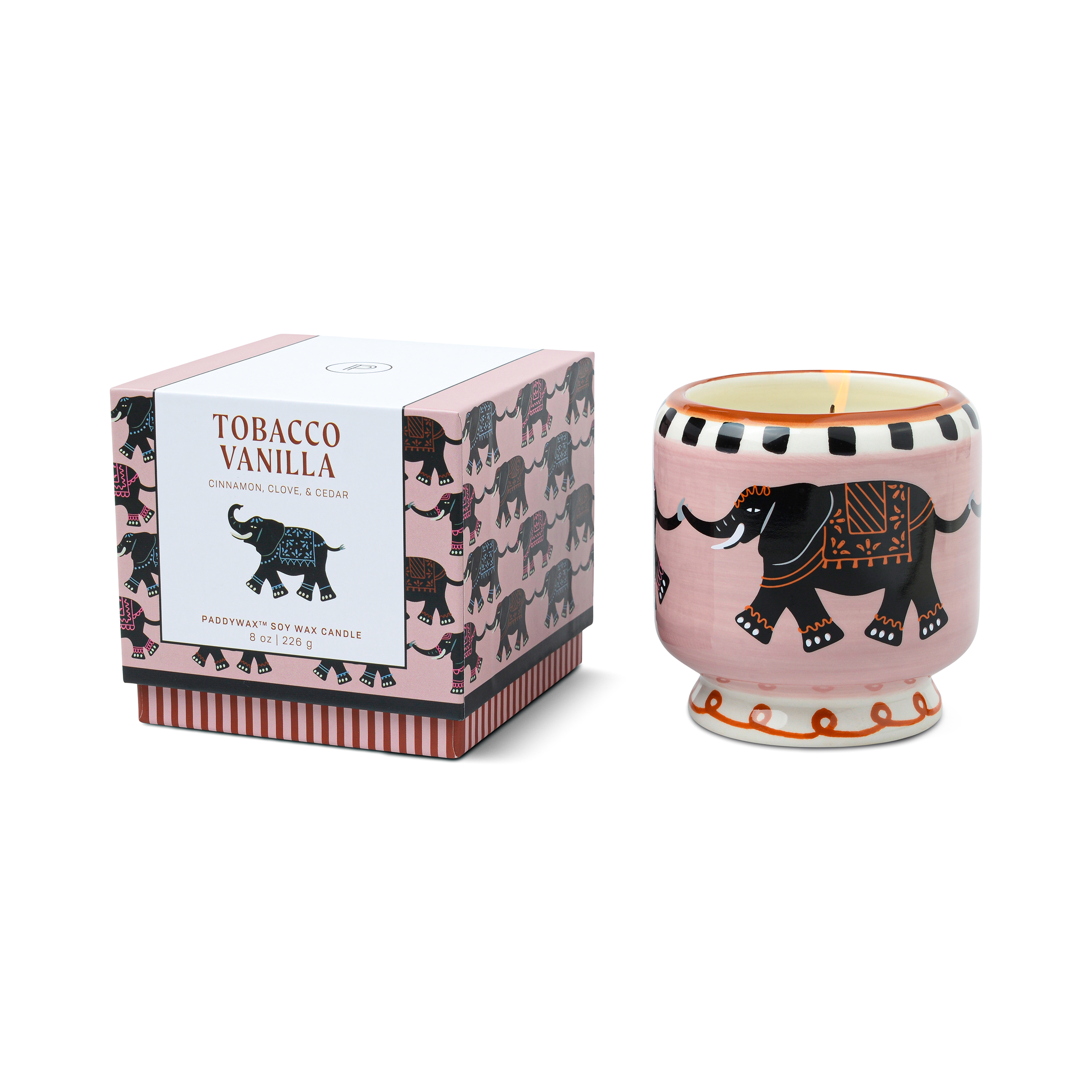 Doftljus Adopo  Elefant - Tobacco Vanilla