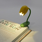 Läslampa Tulpan, Gul