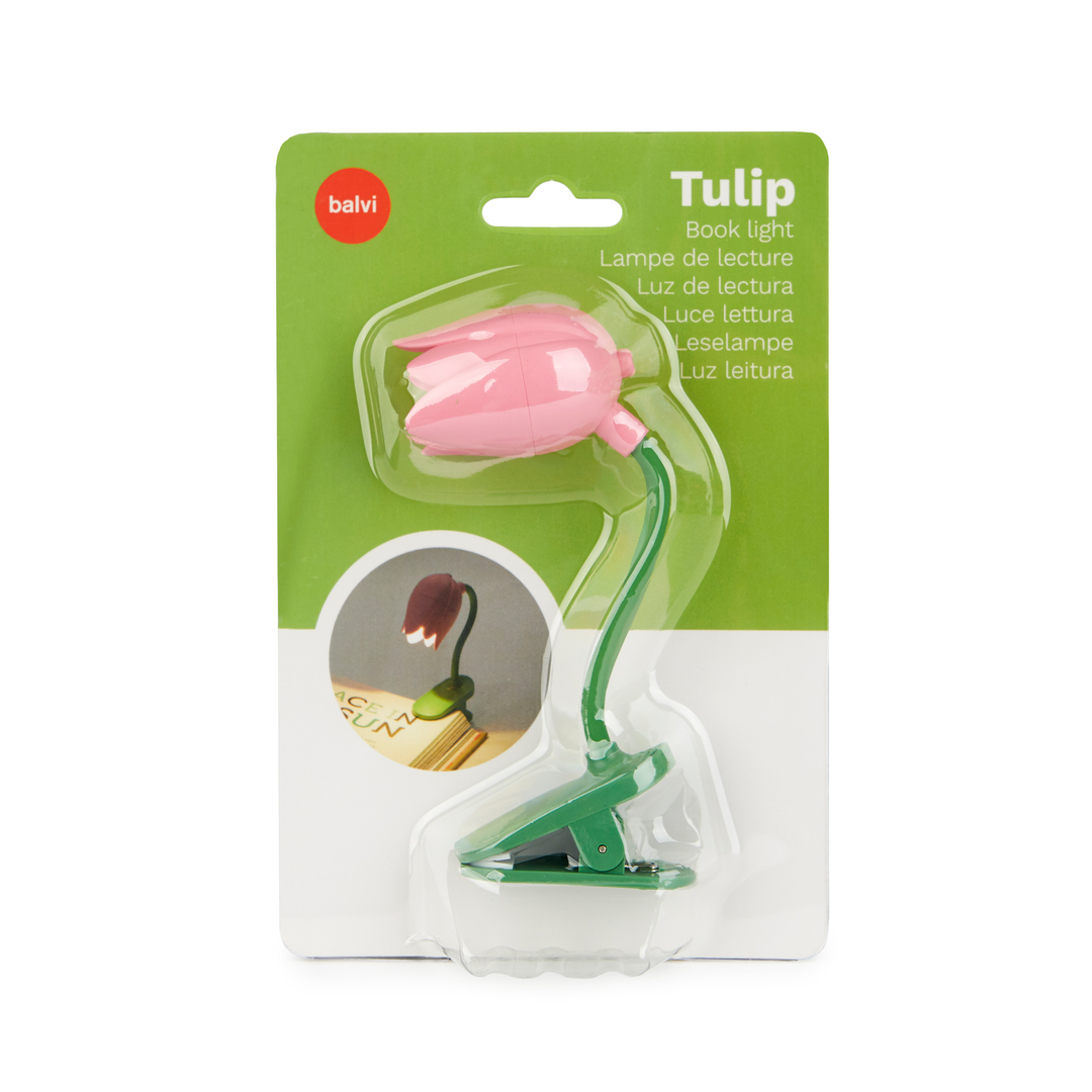 Läslampa Tulpan, Rosa