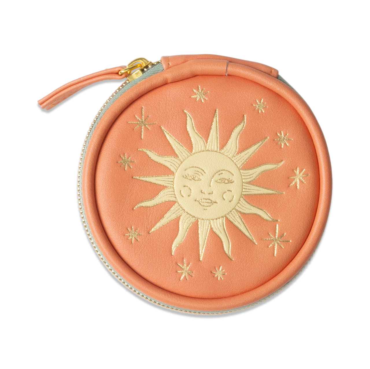 Pillerfodral i Veganskt Läder - Terracotta Sun