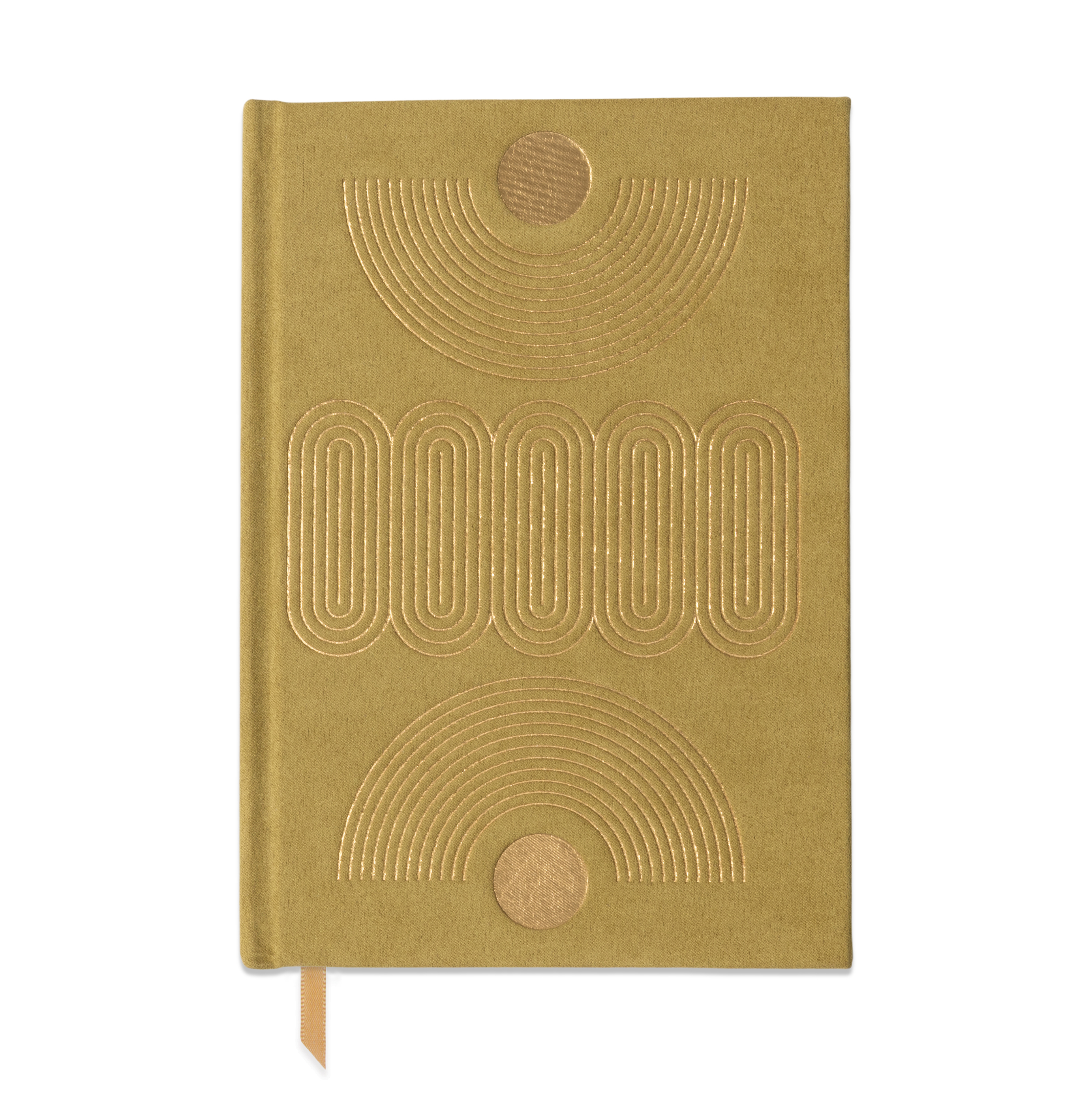 Suedette Hardcover Radiant Journal - Avocado (FSC Mix Credit)