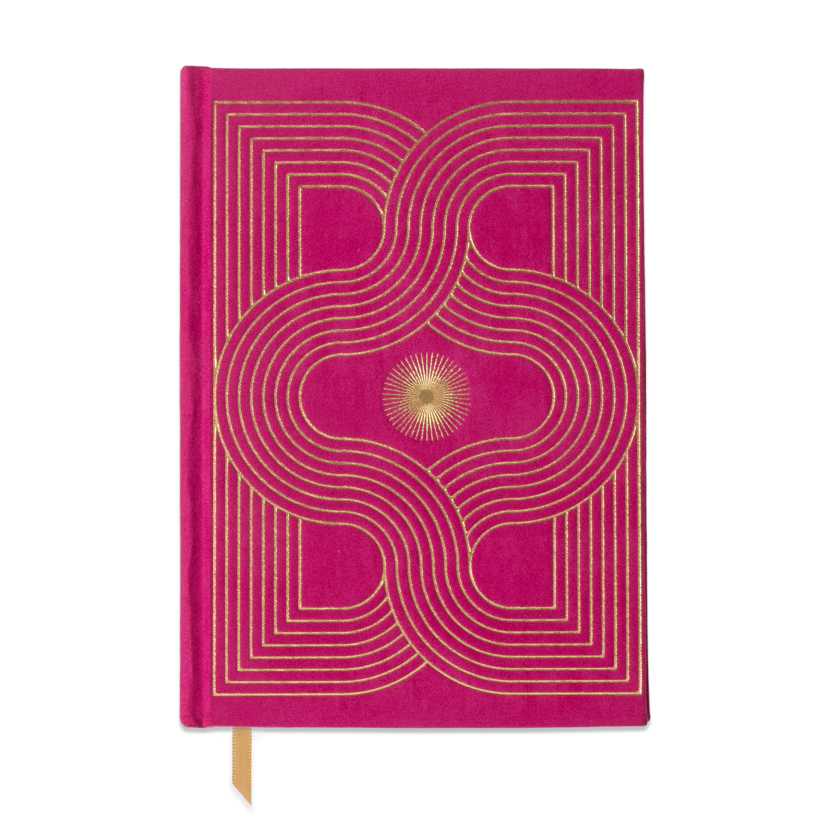 Anteckningsbok i Mocka  - Fuchsia