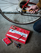 Presentset Cykelälskarens utrustning