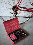 Presentset Cykelälskarens utrustning