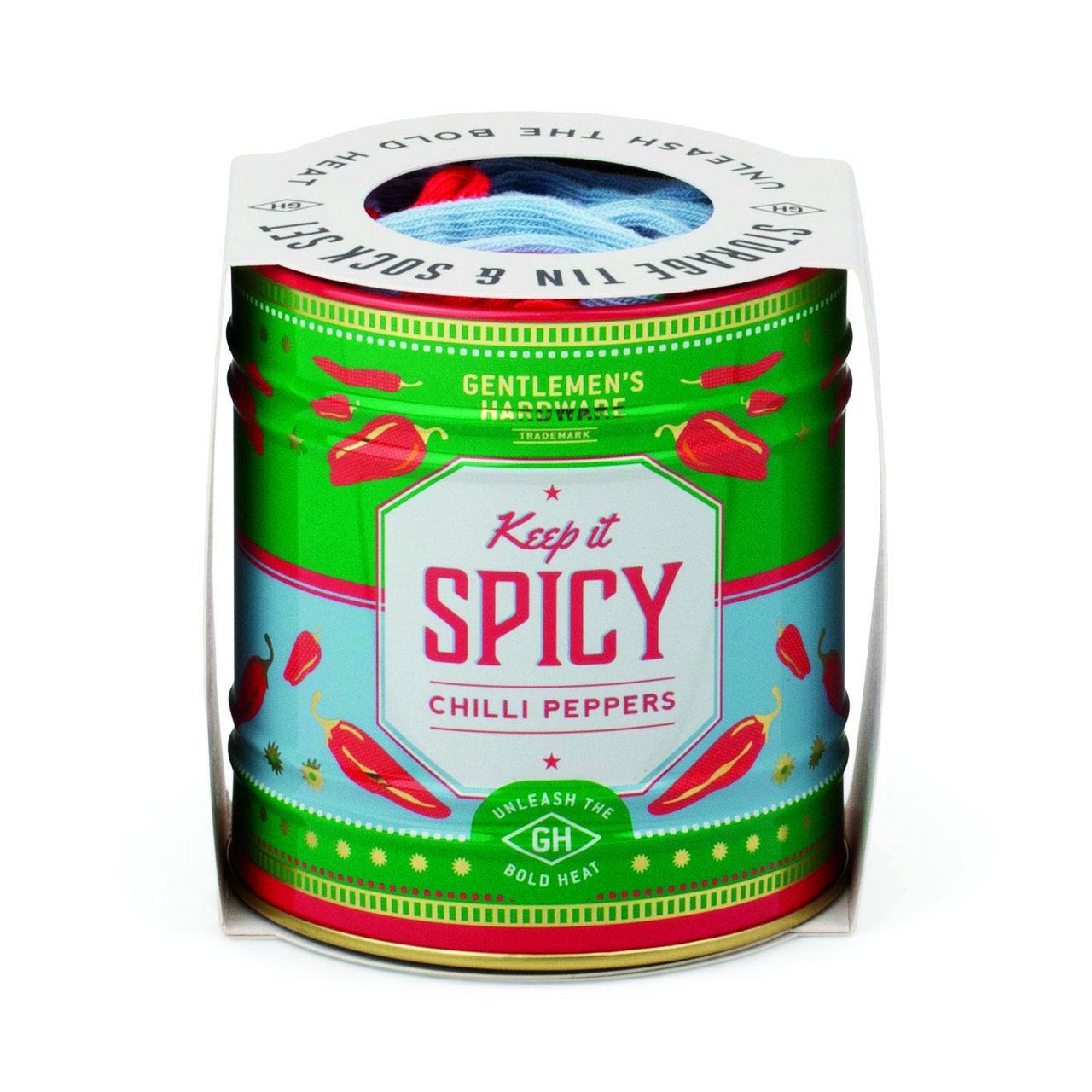 Strumpor på burk - Chili