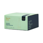 Vinunderlägg Izzy Wine Coaster - Blå & Grön Rand