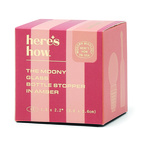 Flaskpropp i Glas Moony - Bärnsten