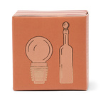 Flaskpropp i Glas Moony - Bärnsten