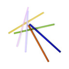 Danny Glass Highball sugrör - Set med 6