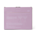 Glas Coupe The Lou- Set om 2- Lila