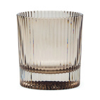 Glas Lowball The Scout - Set om 2-  Rökgrå