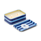 Doftljus plåtask Adopo Eye Printed Tin Candle - Incense & Smoke