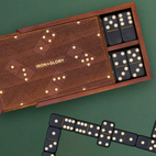 Spel i trälåda Domino