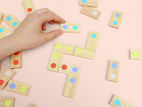 Träspel  Domino Dot to Dot
